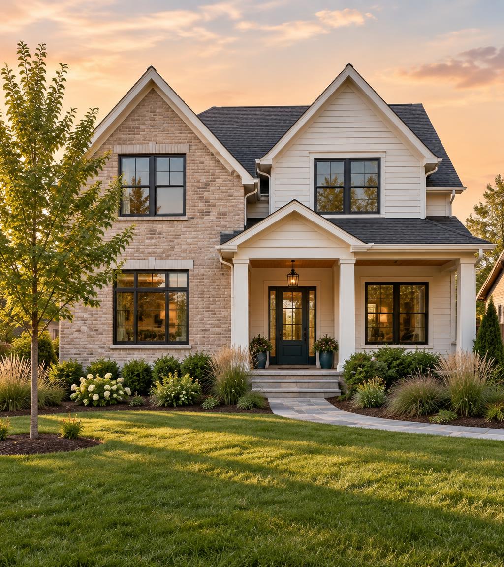 A welcoming contemporary single-family home, the type of residential property CostsFirst serves.